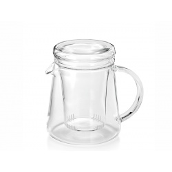 Ceainic cu infuzor de sticla Elis